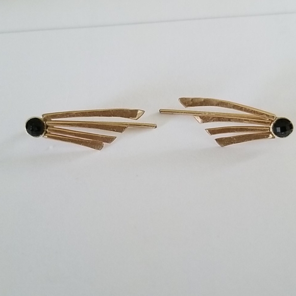 None Jewelry - Gold filled earring climbers